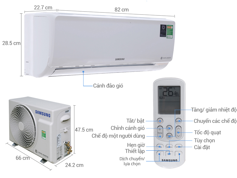 Điều hòa Samsung - Sửa điều hòa Samsung Ninh Bình