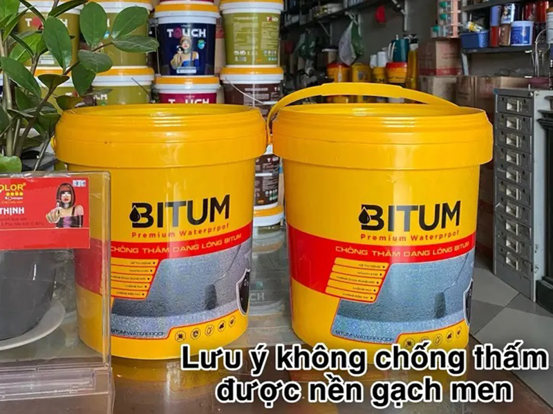 Keo chống thấm Bitum 5l, chống thấm nước đa năng gốc Bitum 9 Keo Chong tham Bitum 5l (4)