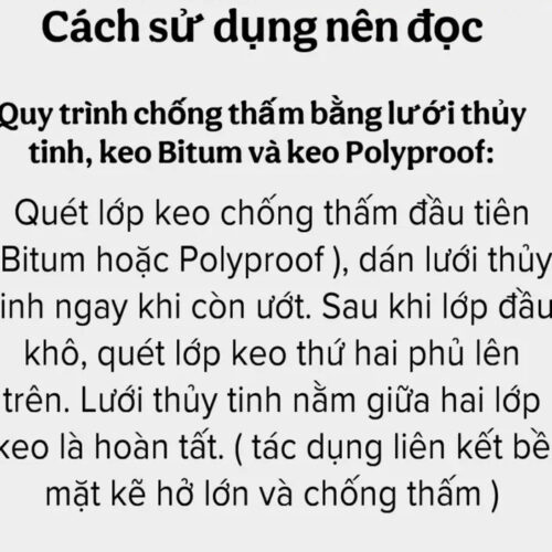 Keo Chong tham Bitum 5l 7