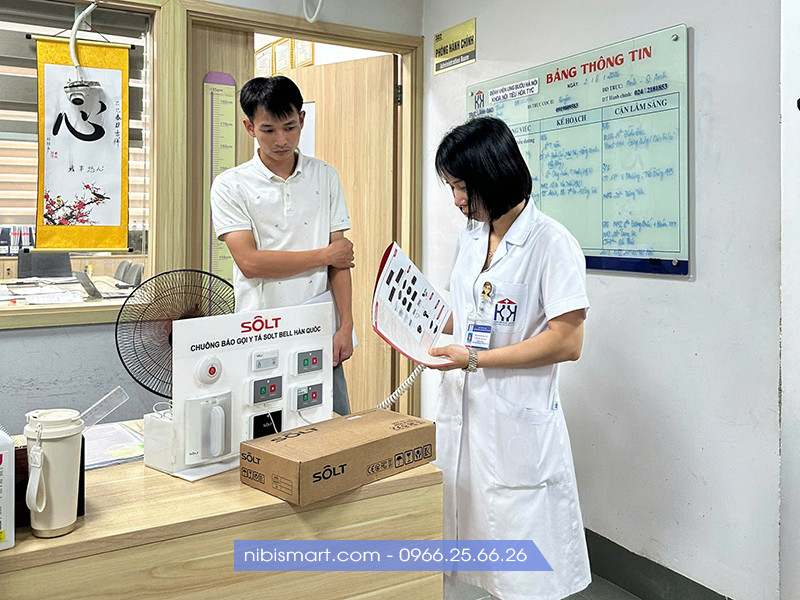 Thiết bị Chuông Báo gọi Y tá không dây cho Bệnh Viện SOLT BELL Hàn Quốc 2 Thiết bị Chuông Báo gọi Y tá không dây cho Bệnh Viện SOLT BELL Hàn Quốc